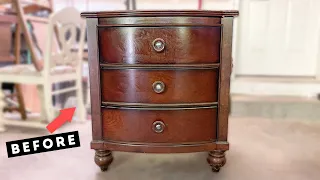 How To Determine If Piece is Stainable! | DIY Furniture Makeover | @Ashleigh Lauren ​