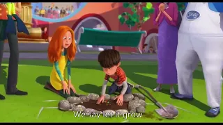 Let it grow but every time somebody says grow it gets cut out