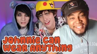 JOHNNIE CAN WEAR ANYTHING! EMO To Preppy Transformation (Johnnie Turning Into Carrington) | REACTION