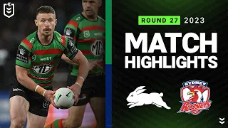 NRL 2023 | Rabbitohs v Roosters | Match Highlights