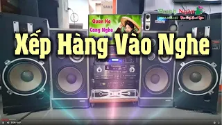 Disco Quan Họ Test 2 Cặp Loa Đánh Rung Nhà | LK Bèo Dạt Mây Trôi, Cây Trúc Xinh, Người Ở Đừng Về....