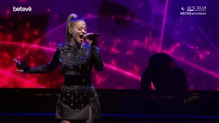 🇬🇪 Iru Khechanovi - First live performance of Echo (BCN Eurovision party, 25/03/2023)