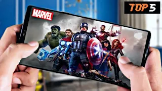 Top 5 Marvel Games for Android | Google Play Store | All Rounder Tanish