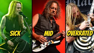 SICK Or OVERRATED? The 25 Most Iconic METAL Lead Guitarists Ever