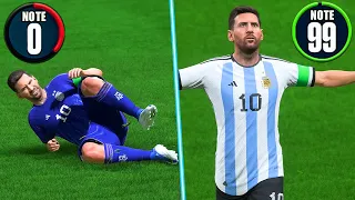 CHAQUE BUT MARQUÉ PAR MESSI, C'EST + 1 EN NOTE GLOBALE ! 😲 ( Il met un but incroyable en final ! )