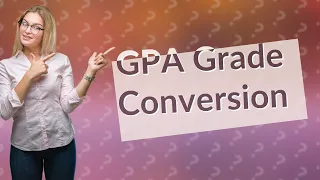 What is 85% in German GPA?