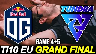 OG vs TUNDRA — THE FINAL HOPE! TI10 EU Grand Final