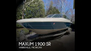 [SOLD] Used 1998 Maxum 1900 SR in Harrisville, Michigan