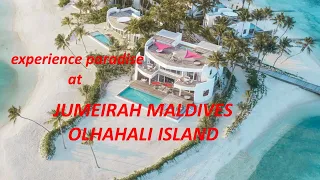 Jumierah Maldives, Olhahali Island: The Walking Tour 🥰
