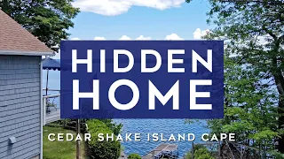 Hidden Home: Lake Champlain Island Cedar Shake | Vermont Real Estate