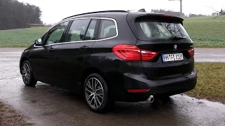 2015 BMW 218d Gran Tourer (150 HP) Test Drive