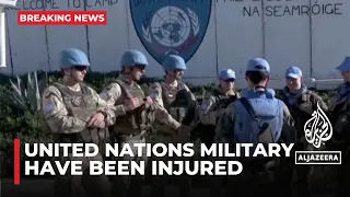 At least four United Nations military observers have been injured