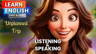 Daily English | Unplanned Trip | Listening and Speaking English | Learn English Through Story