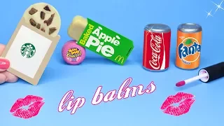 DIY Lip Balm {Easy}! 5 Miniature Starbucks,Soda,McDonalds & Bubblegum Lip Gloss DIYs-Lip Balm How To