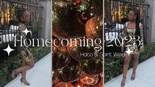 FRESHMAN HOMECOMING VLOG 2023 | Spirit Week + GRWM