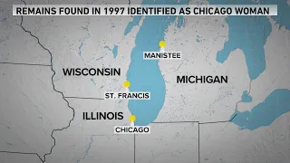 Remains found in 1997 in Lake Michigan ID’d as Chicago woman