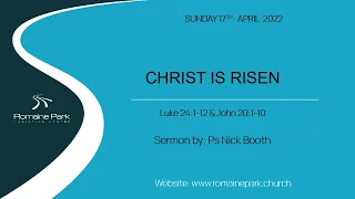 Christ is Risen | Luke 24:1-12 & John 20:1-10