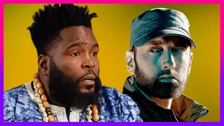DR. UMAR SAYS EMINEM CAN'T BE RAP G.O.A.T. BECAUSE HE'S WHITE