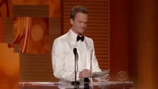 Jon Cryer and Neil Patrick Harris banter - Emmy 2009