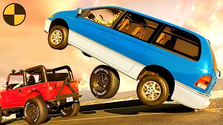 Dangerous Driving and Car Crashes #1 😱 BeamNG.Drive