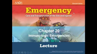 EMT Chapter 20 Immunological Emergencies