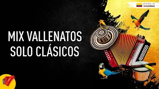 Mix Vallenatos Sólo Clásicos, Video Letras - Sentir Vallenato