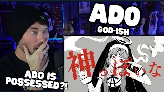 Metal Vocalist First Time Reaction - 【Ado】 神っぽいな 歌いました