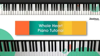 Whole Heart- Hillsong United || Piano Tutorial