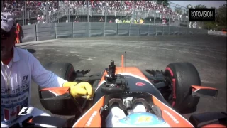 Onboard Alonso - Motor Honda broken (again) Canada 2017