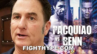 PACQUIAO VS. CONOR BENN TALKS CONFIRMED! SEAN GIBBONS TELLS TRUTH ON DISCUSSIONS WITH EDDIE HEARN