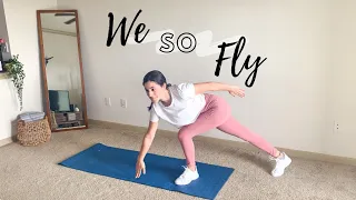 WE SO FLY // 100 SUBSCRIBERS WORKOUT!!!