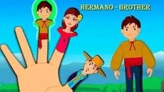 Finger Family Nursery Rhyme | Spanish Family | Cartoon Animation Songs For Children