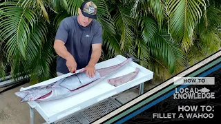 How To Fillet A Wahoo with Captain Rush Maltz