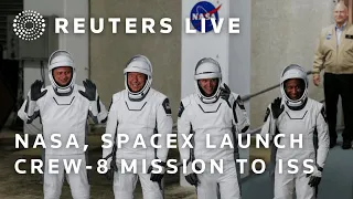 LIVE: NASA, SpaceX launch Crew-8 mission to ISS | REUTERS