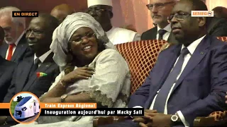 Inauguration TER: Admirez la danse de Marième Faye sur un son de Pape Diouf