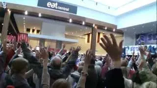 Hallelujah Flash Mob in Westfield Derby