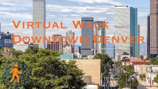 Exploring Downtown Denver, Colorado - Virtual Walk - Narrated 4K - Slow TV