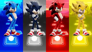 Sonic 🔴 Dark Sonic 🔴 Red Sonic 🔴 Super Sonic (Bendyland x Roses x Don't Let Me Down x Came For)