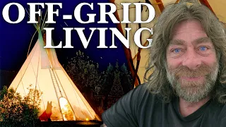 Powering On and Upgrading My New Off-Grid Home with Solar Power | Tipi (Teepee) Build Part 3