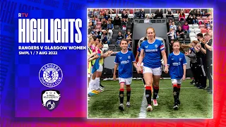 HIGHLIGHTS | Rangers Women 14-0 Glasgow Women | 07 Aug 2022