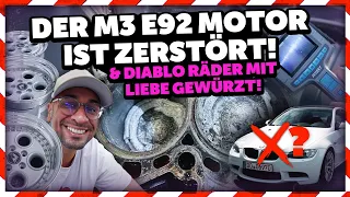 JP Performance - Der  M3 E92 Motor ist PLATT! & Die Räder für den Diablo sind da