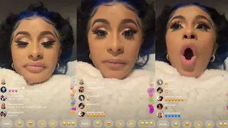 Cardi B IG Live Speaking on 6ix9ine and Snitching