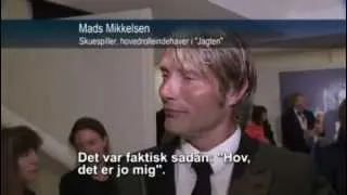 Mads Mikkelsen: 'I am normally very cool'