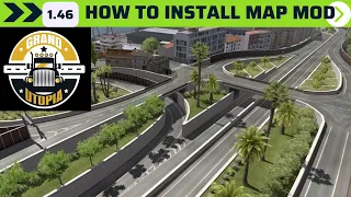 ETS2 1.46/1.45 | How to Install  GRAND UTOPIA map mod step by step in Euro Truck Simulator 2 1.46