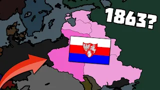 What if Poland-Lithuania was restored in 1863?