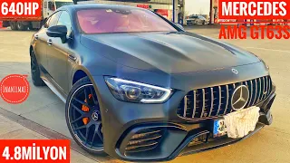 640 HP İNANILMAZ SPOR ARABA!!! | MERCEDES BENZ GT63s İLE GAZLADIK | 100 BİN ABONE ÖZEL |EN İYİ VİDEO