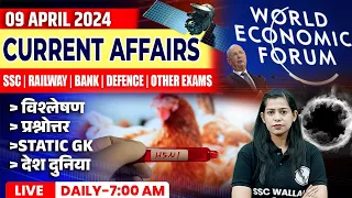 09 April Current Affairs 2024 | Current Affairs Today | Daily Current Affairs By Krati Mam