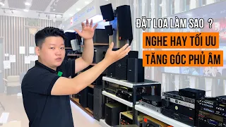 Hướng Dẫn Đặt Loa Đúng Cách Để Âm Thanh Nghe Hay Nhất !!! | Thiên Vũ Audio