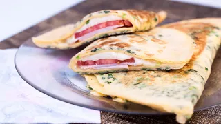 The Ultimate Fried Tortilla Breakfast: A Cheesy Delight