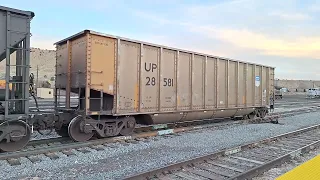 A Union Pacific coal having helpers added at Helper Utah pt 1#utah#railway#train#fyp